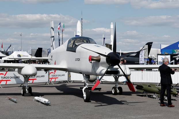 55th Paris Air Show at Le Bourget Airport near Paris