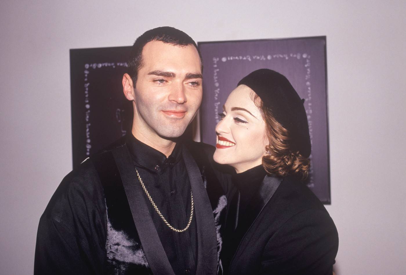 MADONNA AND HER BROTHER CHRISTOPHER CICCONE