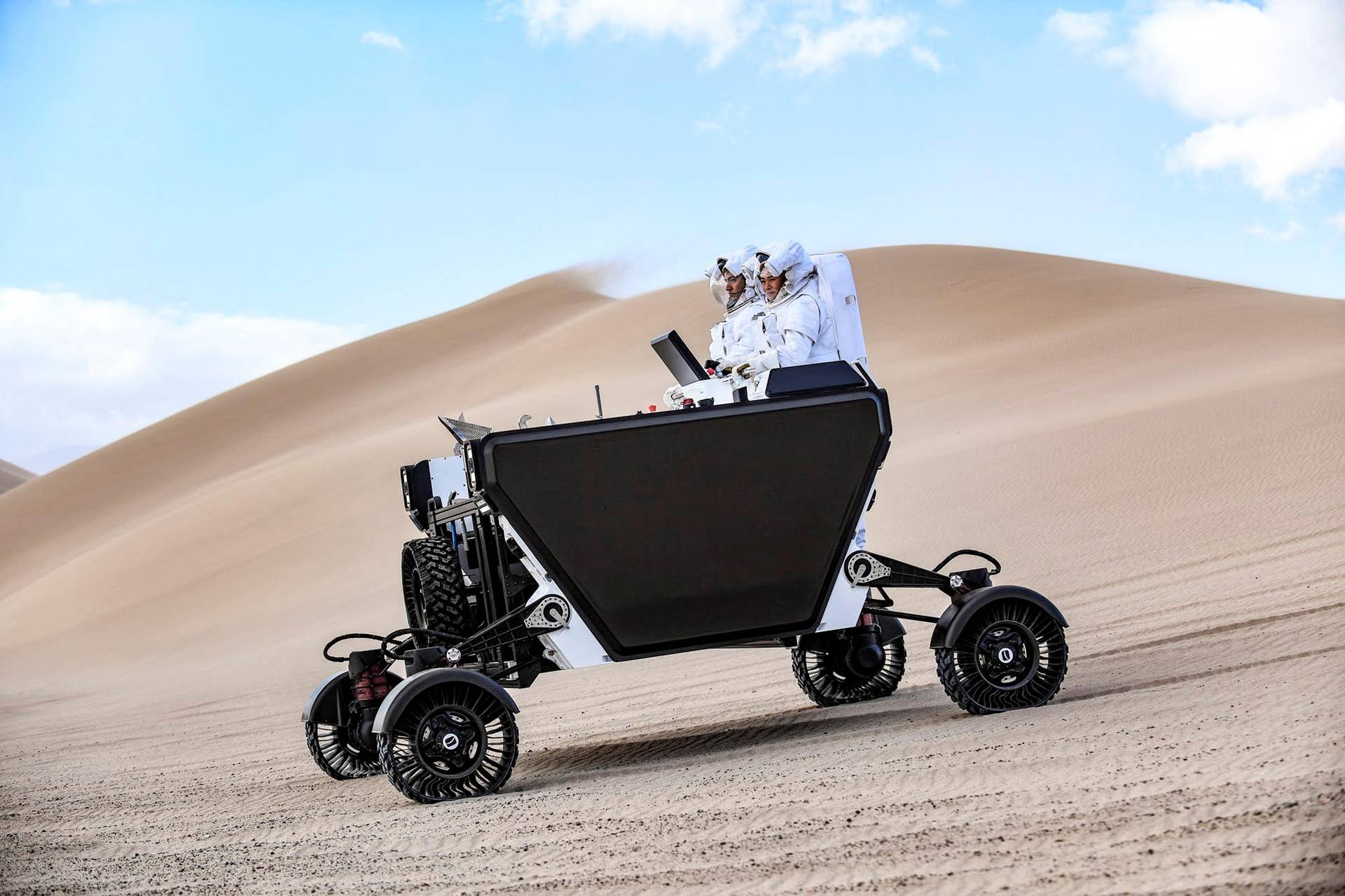 California startup Astrolab has released images of the company’s Flex lunar rover