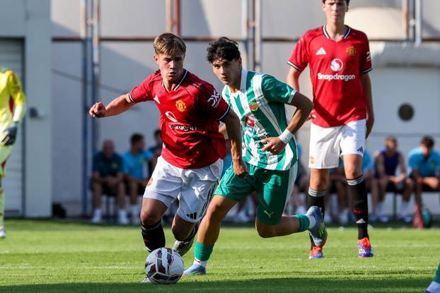 Zagreb: Turnir Mladen Ramljak, utakmica Manchester Uniteda i Rapida iz Beča