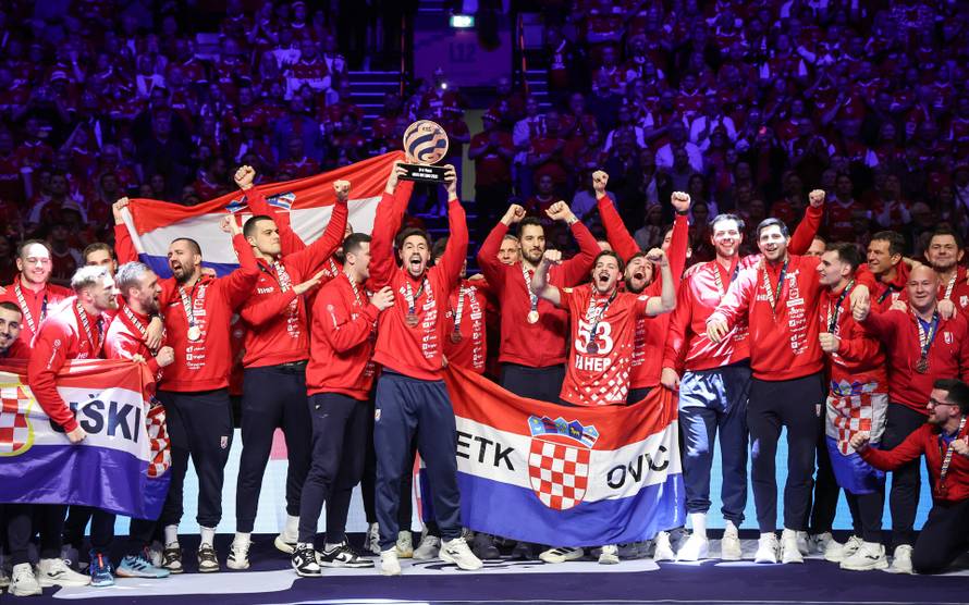 Dodjela medalja hrvatskoj rukometnoj reprezentaciji