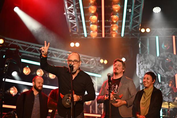 Zagreb: Dodjela nagrada Rock &Off u Tvornici kulture