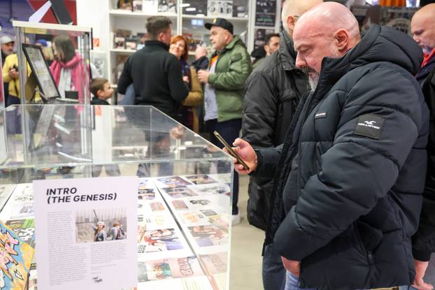 Zagreb: Otvorenje Phat Phillijeve izložbe "Memory Lane - 40 godina hip-hopa"