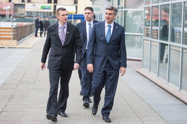 Vukovar: Sastanak Andreja Plenkovića s Ivanom Penavom