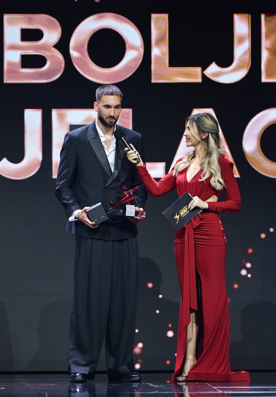 Zagreb: Ceremonija  dodjele  nagrade SuperSport Hrvatske nogometne lige