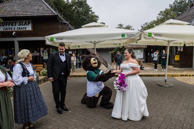 Kišno jesenski ugođaj na Plitvičkim Jezerima