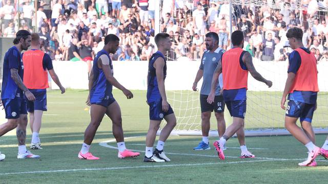 Split: Gattuso održao otvoreni trening Hajduka pred navijačima