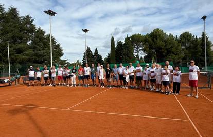 Novinari tenisači stigli u Poreč na Svjetsko prvenstvo, na turnir došlo 50 igrača iz cijelog svijeta