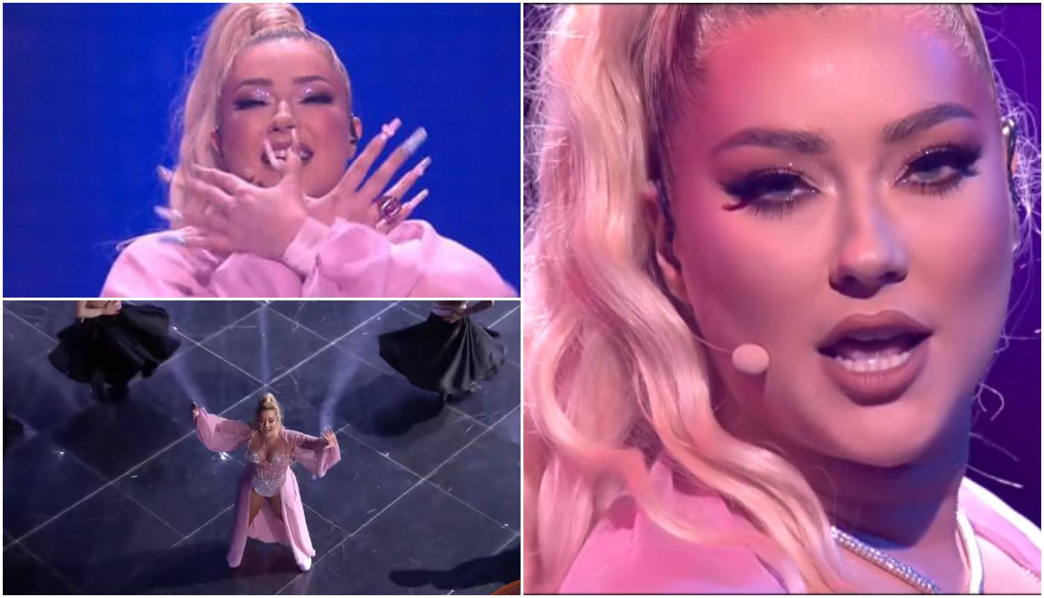 Albanka pokazala dvoglavog orla rukama tijekom nastupa na Eurosongu pa naljutila Srbe