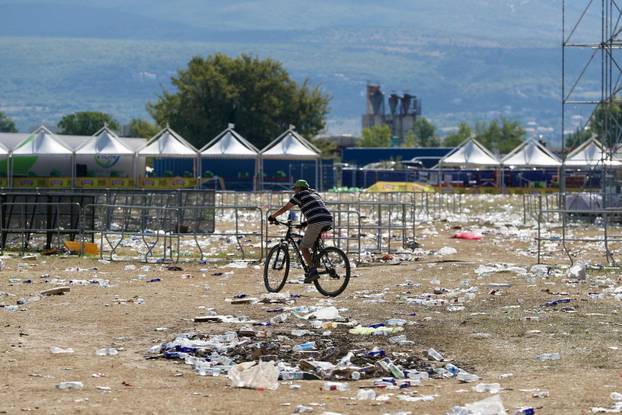 Jutro nakon koncerta Marka Perkovića Thompsona na sinjskom hipodromu