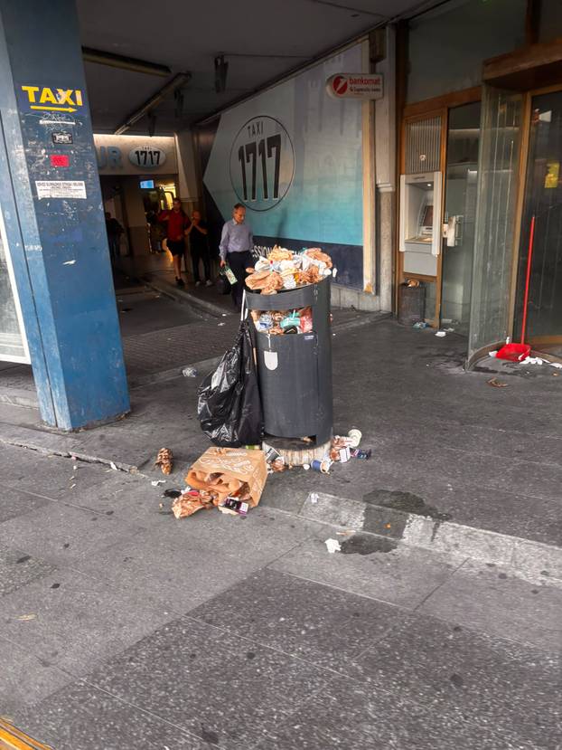Zagreb pun smeća! Pogledajte stanje na drugi dan štrajka!