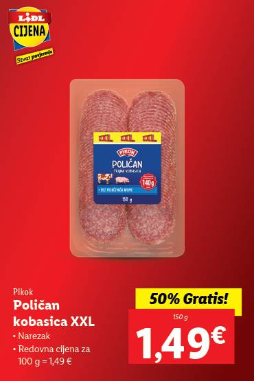 Polican kobasica XXL