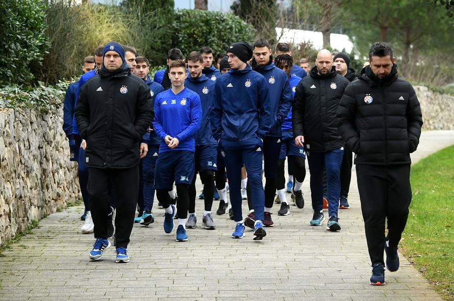 Rovinj: Nogometaši Dinama na pripremama za drugi dio sezone