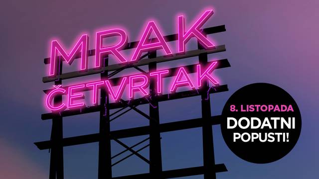 Četvrtak - ''mrak'' dan za shopping Dodatni popusti u Designer Outletu Croatia!