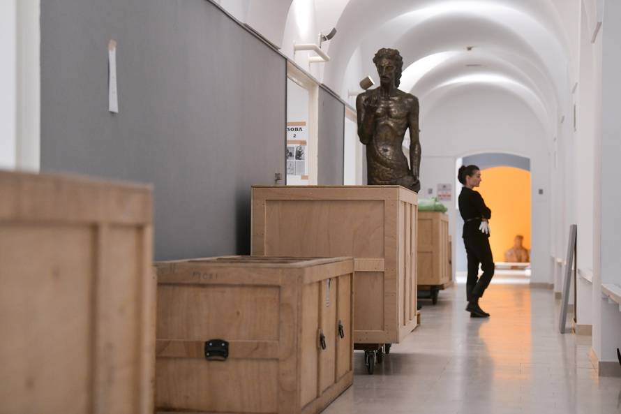 Zagreb: Pripremanje postava velike retrospektive Ivana Meštrovića