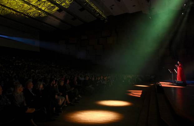 Zagreb: Nina Badrić održala koncert u Lisinskom