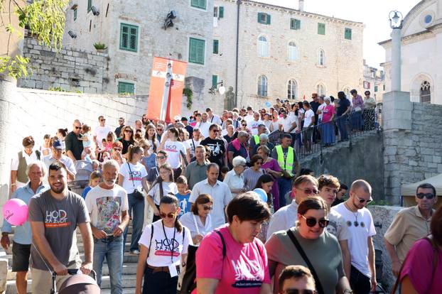 Prvi put u Šibeniku održan Hod za život