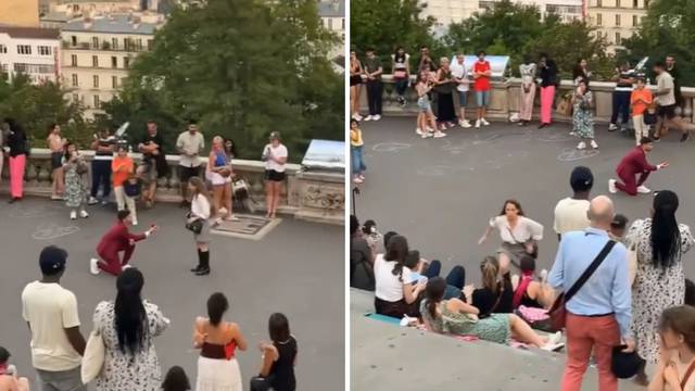 VIDEO Zaprosio djevojku pred svima, a ona pobjegla glavom bez obzira: 'Svi su bili u šoku'