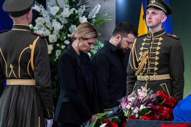 Funeral ceremony of the first president of Ukraine Leonid Kravchuk