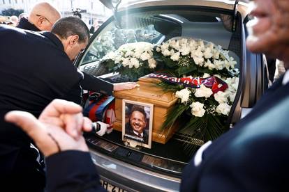 Funeral for former AC Milan and Bologna manager Sinisa Mihajlovic in Rome