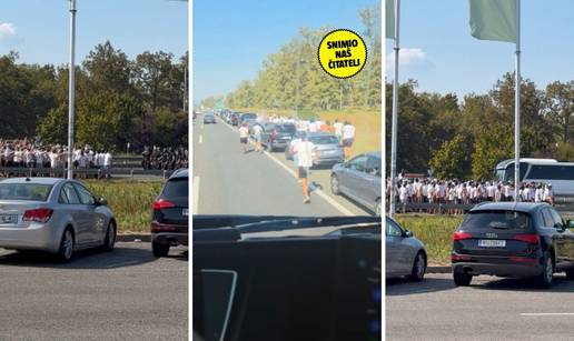 VIDEO Torcida&scaron;i na autocesti A1 krenuli u obra&ccaron;un s Armadom?! Policija reagirala, nastao je &ccaron;ep