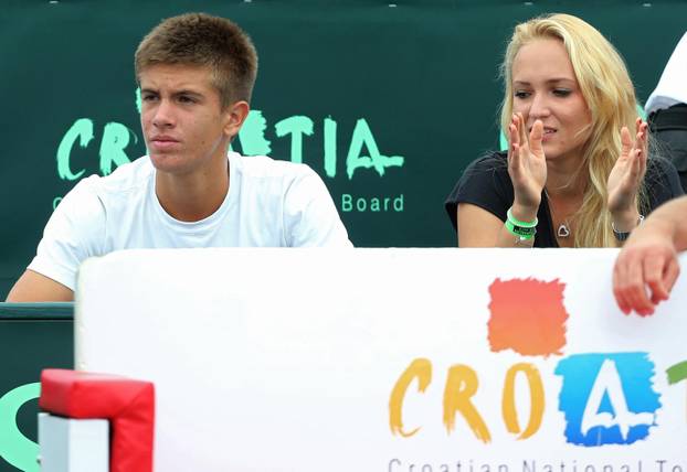 Umag: Davis Cup 2013., Hrvatska - Velika Britanija, Mate Pavi? - Daniel Evans