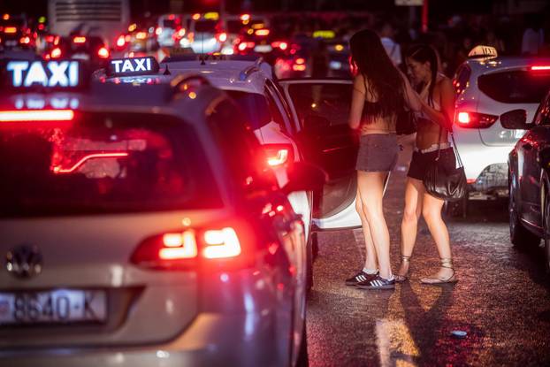 Split: Gužva nakon završetka Ultra Festivala