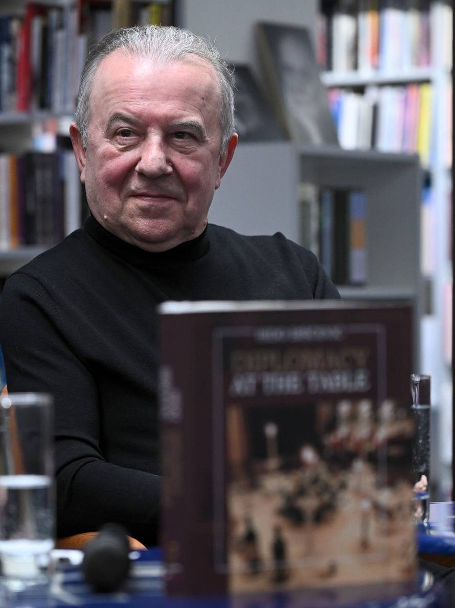 Zagreb: Promocija knjige Hide Biščevića Diplomacy at the Table