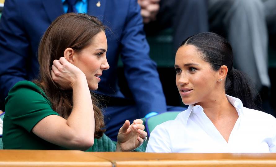 London: Meghan Markle i princeza Kate na ženskom finalu teniskog turnira Wimbledon