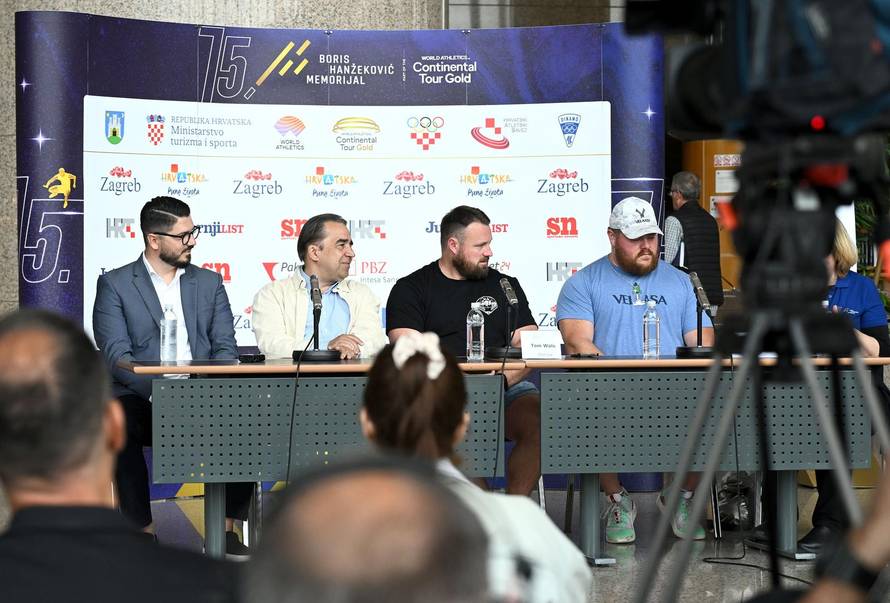 Zagreb: Konferencija za medije povodom 75. Boris Hanzeković memorijala 