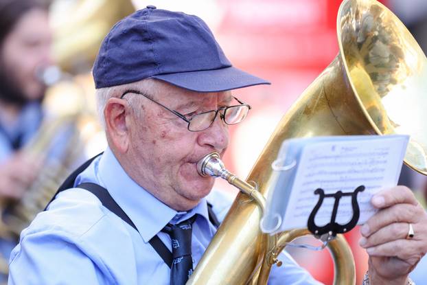Proslava Dana grada Zagreba, glazbena kontrola Zagrebačkog orkestra ZET-a.