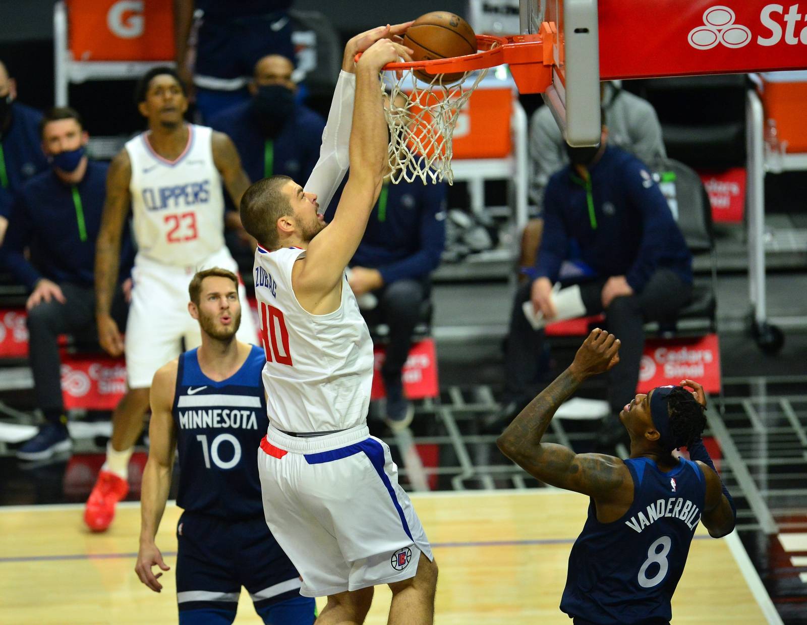 NBA: Minnesota Timberwolves at Los Angeles Clippers