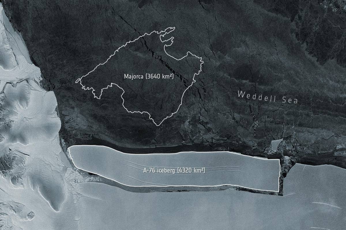 Najveća santa leda na svijetu odlomila se od Antarktike