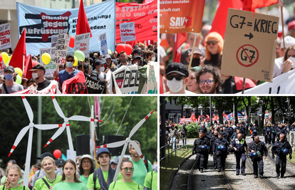 U Münchenu uoči samita G7 prosvjeduje oko 4000 ljudi: 'To je puno manje od očekivanog...'