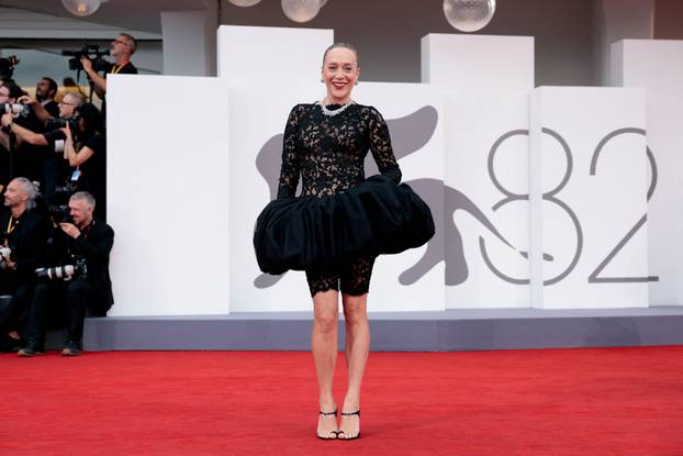 82nd Venice International Film Festival - Screening of the movie "After the Hunt" out of competition