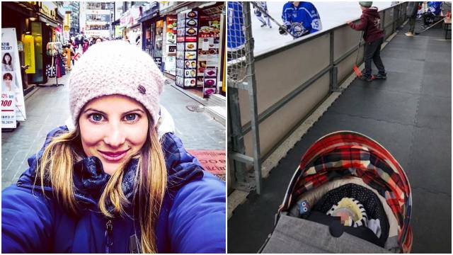 Ana Jelušić izvela kćer Ninu u šetnju dva tjedna nakon poroda