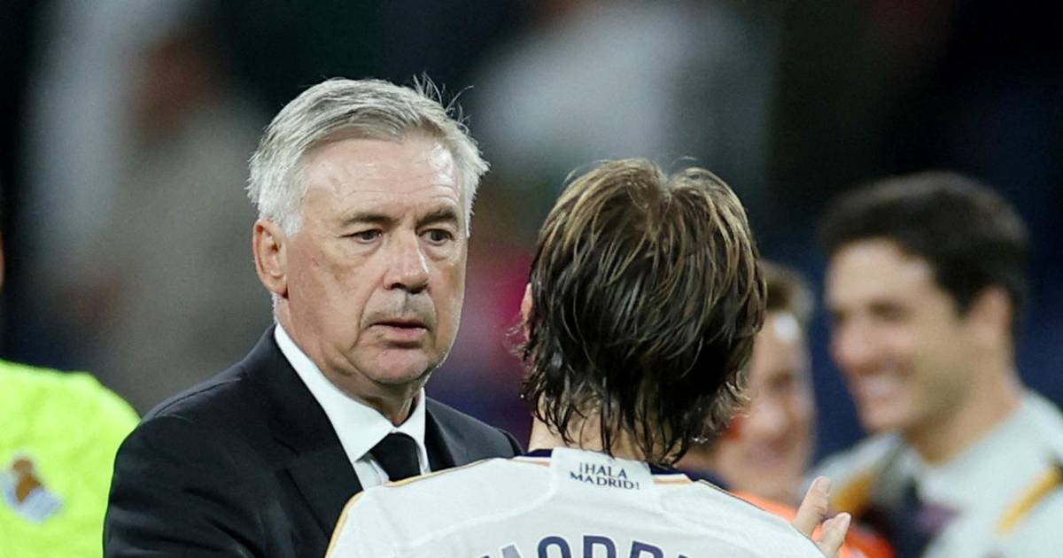 Ancelotti laat de toekomst van Modrić aan zichzelf over bij Real Madrid