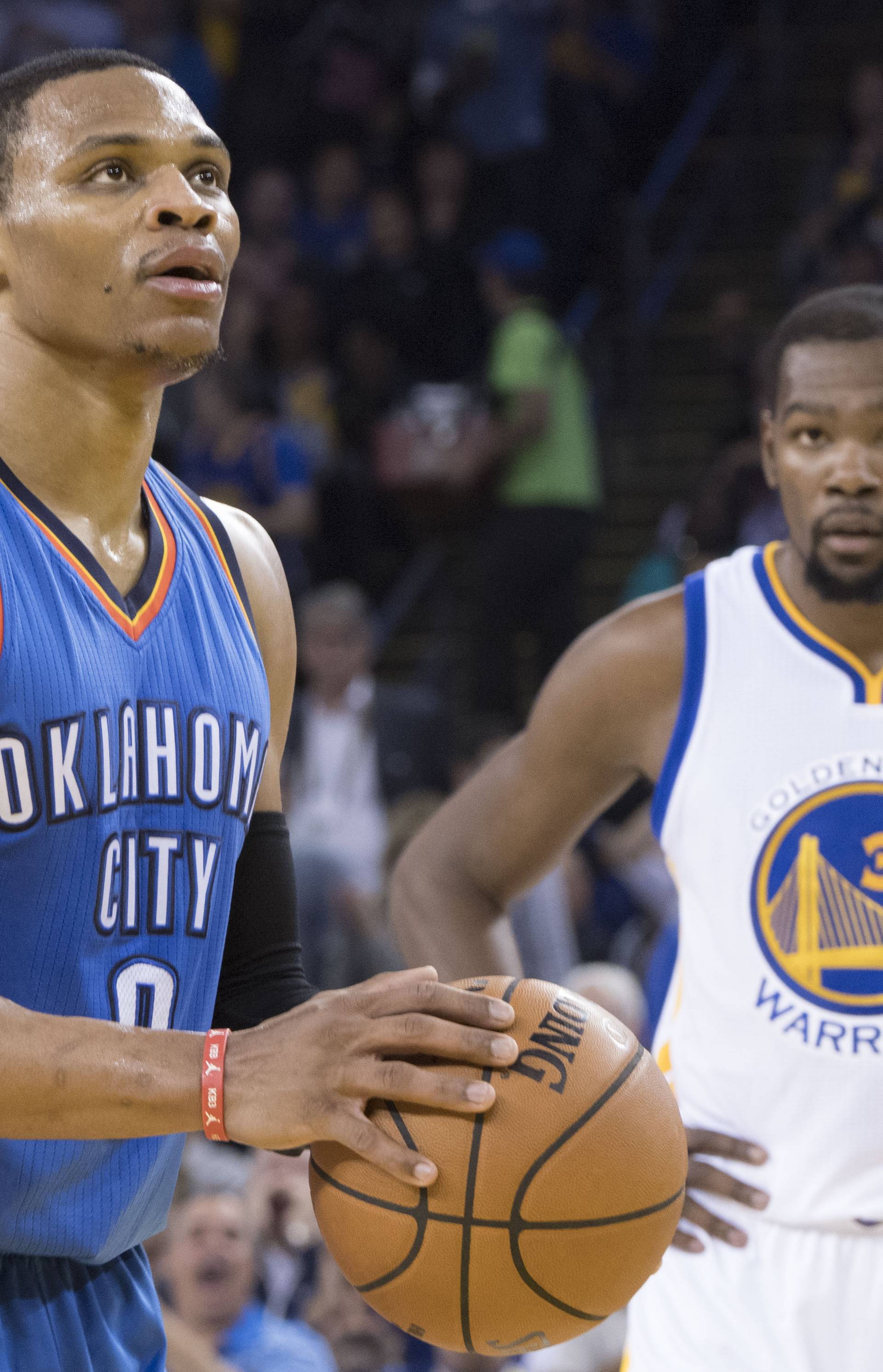 NBA: Oklahoma City Thunder at Golden State Warriors