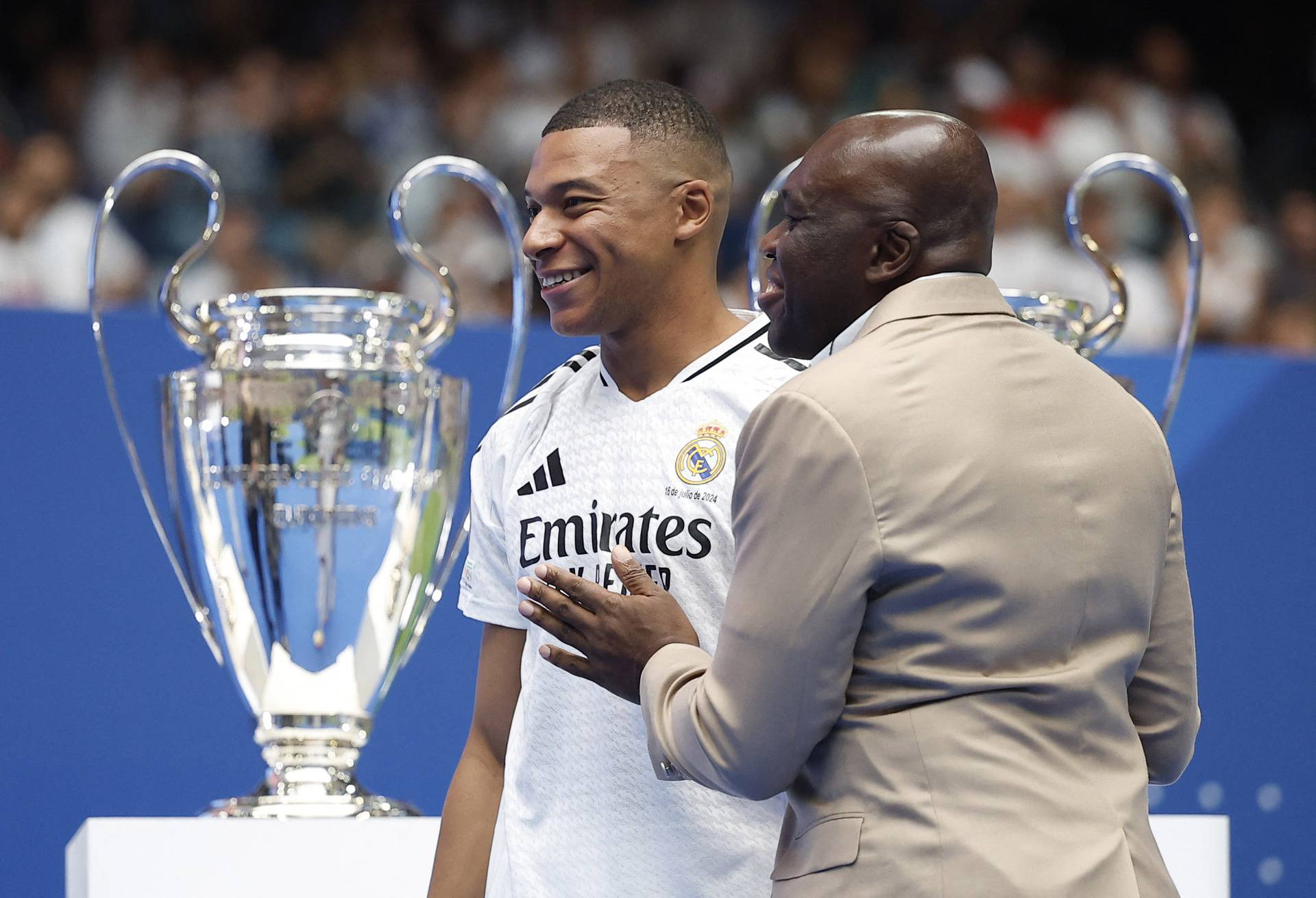 Real Madrid unveil Kylian Mbappe