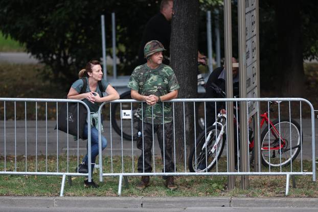 Zagreb: Generalna proba svečanog vojnog mimohoda
