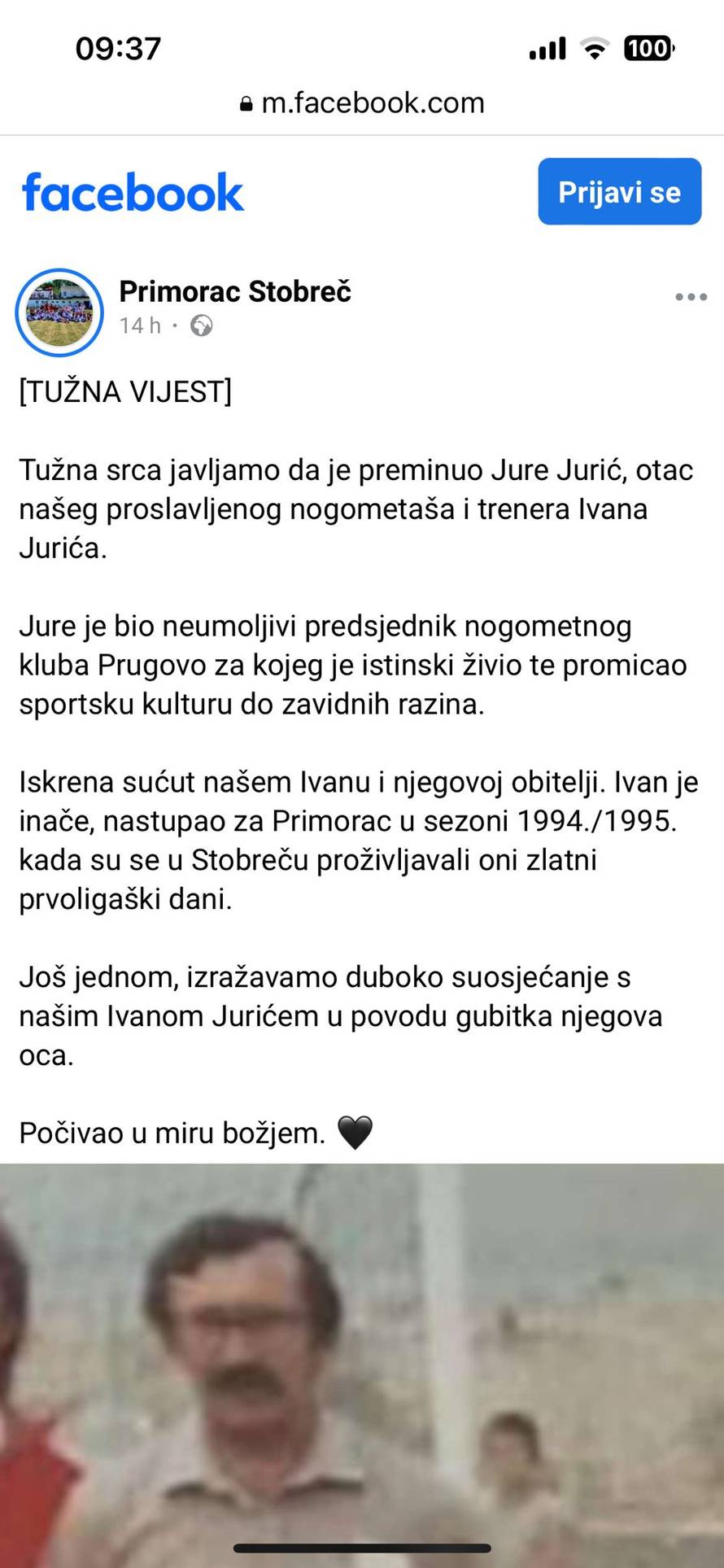 Preminuo Jure Jurić