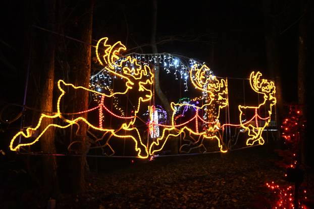 Grabovnica: Započela božićna čarolija svjetla obitelji Salaj