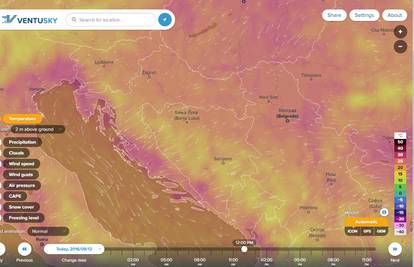 Prekrasna interaktivna karta svijeta uživo prikazuje vrijeme