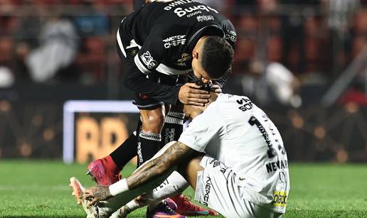 VIDEO Santos primio šest golova, Neymar plakao: 'Imate nas pravo vrijeđati i psovati'