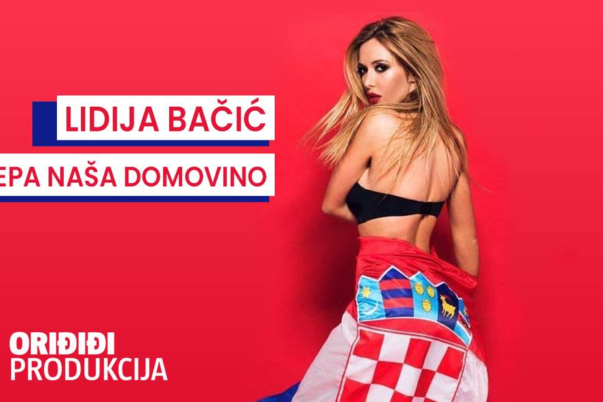 Lidija Bačić pjeva himnu 🇭🇷