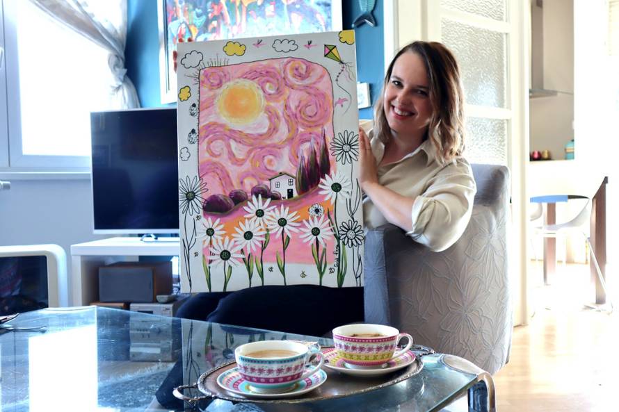 Umjetnica iz Sarajeva: Ja ne slikam platna, ja slikam život