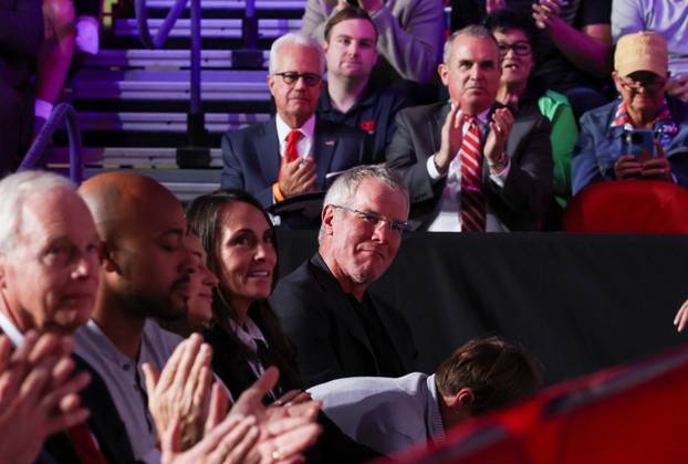 Republican presidential nominee and former U.S. President Trump holds a rally in Green Bay