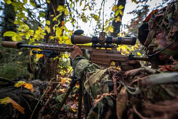 FOTO Pogledajte nove hrvatske snajperiste u akciji. Da prođu 50 metara potreban je jedan sat!