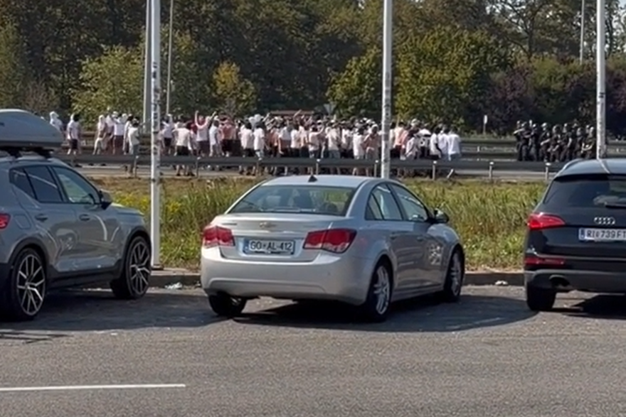 Torcida na odmori&scaron;tu Dragani&cacute;