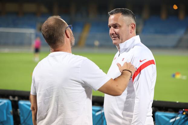 Rijad: Trening hrvatske nogometne reprezentacije uoči utakmice protiv Saudijske Arabije